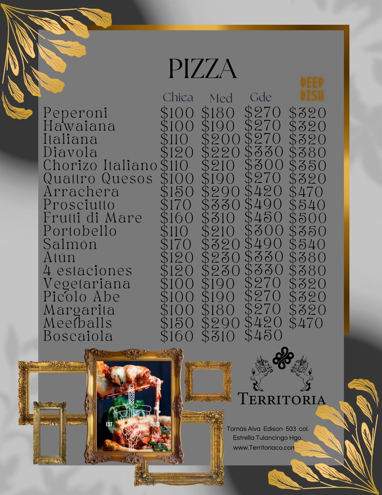 Pizzas